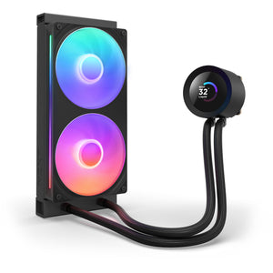 Nzxt kraken plus 240 rgb waterkoeling (zwart)