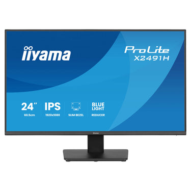 Iiyama prolite x2491h-b1 23.8 monitor (zwart, hdmi, displayport)