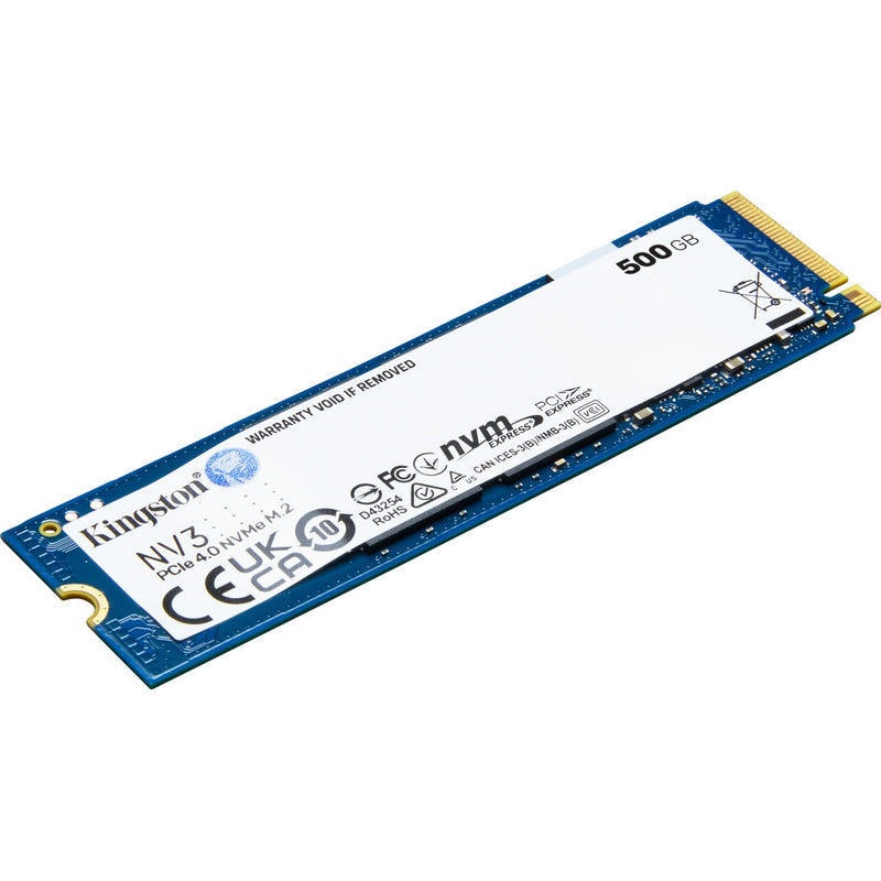 Load image into Gallery viewer, Kingston nv3 500 gb ssd (snv3s 500g, pcie 4.0 x4, nvme, m.2 2280)

