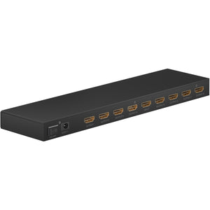 Goobay hdmi splitter 1 to 8 4k (zwart)