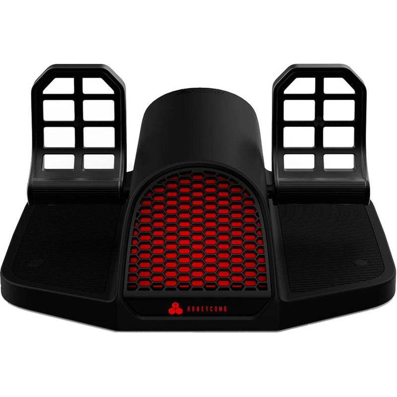 Load image into Gallery viewer, Honeycomb aeronautical charlie rudder pedals (zwart)
