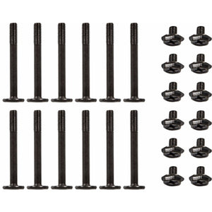 Alphacool radiatorschroeven m3x30 mm m3x5 mm schroevenset (zwart, 24-delig)