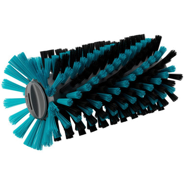 Gardena aquabrush medium rolborstel, voor accu-multireinigers wasborstel (grijs turquoise, 14849-20)