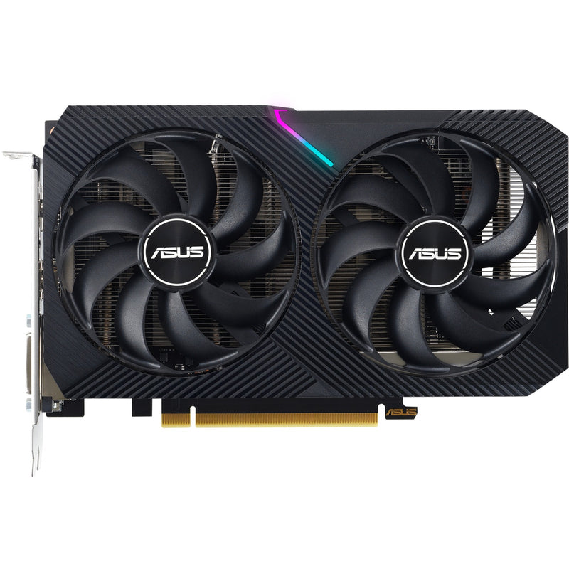 Load image into Gallery viewer, Asus geforce rtx 3050 dual v2 8gb gddr6 grafische kaart (lite hash rate, 1x displayport, 1x hdmi 2.1, dvi-d)
