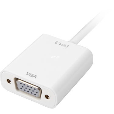 Sharkoon adapter mini displayport --> vga, 15cm (wit)