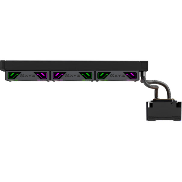 Afbeelding laden in galerijviewer, Xyz pc gear hydroview aio 360 waterkoeling (zwart, argb, pwm)
