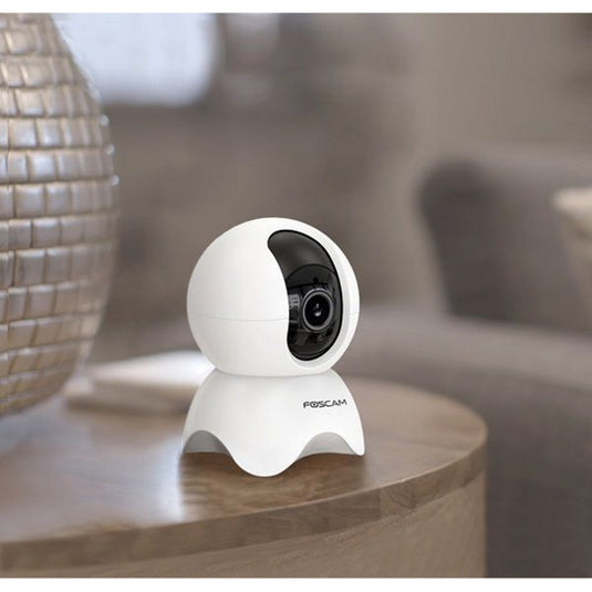 Foscam x5, 5mp wifi camera met ai persoonsdetectie (wit)