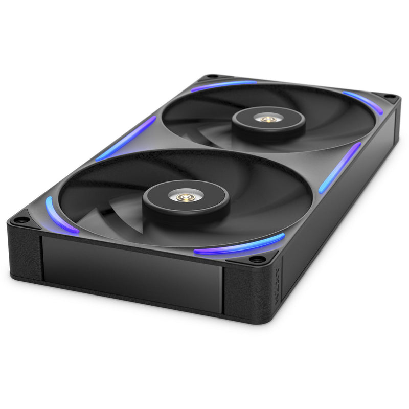 Load image into Gallery viewer, Nzxt performance fan f280x rgb case fans (zwart, 2 stuks, 280 x 140 x 30 mm, pwm)
