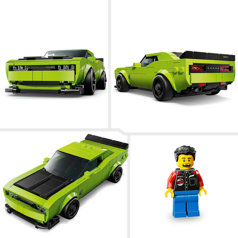 Load image into Gallery viewer, Lego speed champions 77237 dodge challenger srt hellcat sportauto
