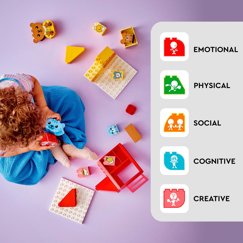 Load image into Gallery viewer, Lego duplo - dagelijkse gewoontes - eten en slapen constructiespeelgoed (10414)
