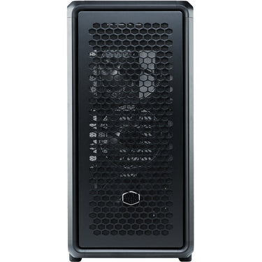 Cooler master masterframe 600 midi tower behuizing (zwart | 2x usb-a | 1x usb-c | tempered glass)