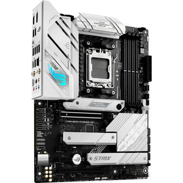 Asus rog strix b650-a gaming wifi socket am5 moederbord (zilver, raid, 2.5 gb-lan, wi-fi 6e, bt, sound, atx)