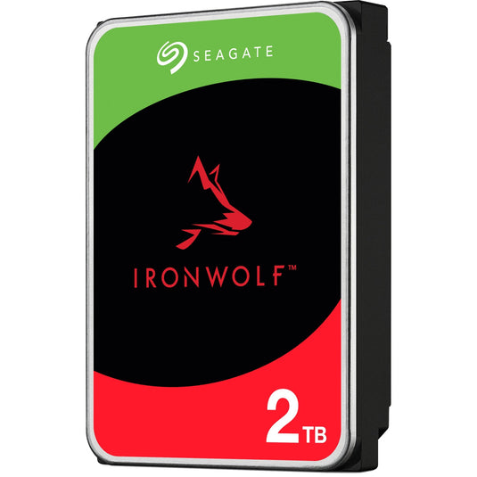 Seagate ironwolf 2 tb harde schijf (st2000vn003, sata 600, 24 7)