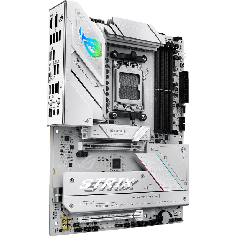 Load image into Gallery viewer, Asus rog strix b850-a gaming wifi socket am5 moederbord (wit, 2.5gb-lan, wi-fi 7, bt, sound, atx)
