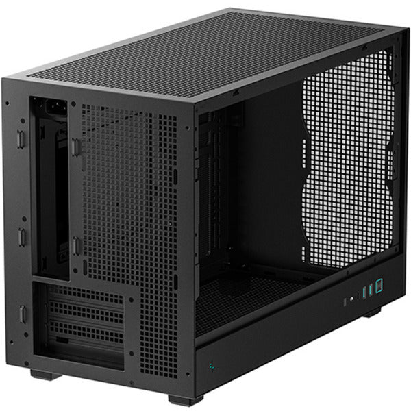 Load image into Gallery viewer, Deepcool ch260 mini tower behuizing (zwart | 2x usb-a | 1x usb-c | tempered glass)
