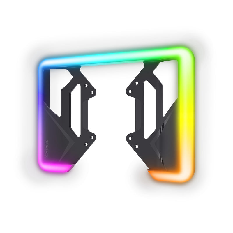 Load image into Gallery viewer, Trust gxt 907 vybz rgb-achtergrondverlichting voor monitoren (zwart)

