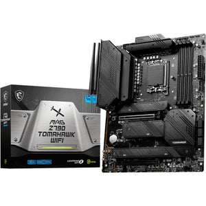 Msi mag z790 tomahawk wifi socket 1700 moederbord (zwart, raid, 2.5 gb-lan, wi-fi 6e, bt, sound, atx)