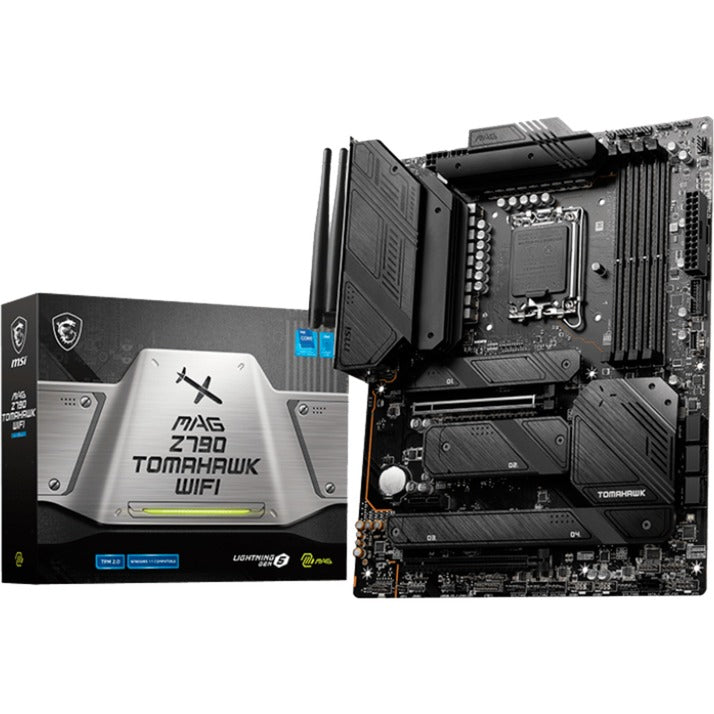 Load image into Gallery viewer, Msi mag z790 tomahawk wifi socket 1700 moederbord (zwart, raid, 2.5 gb-lan, wi-fi 6e, bt, sound, atx)
