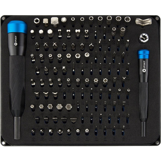 Ifixit manta - 112 bit driver kit bitset (zwart blauw)