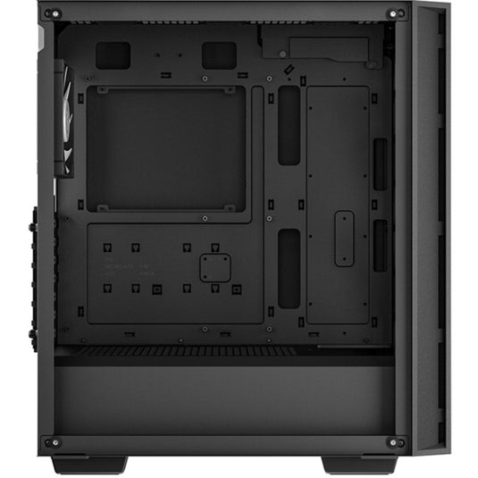Deepcool matrexx 55 v4 c midi tower behuizing (zwart | 1x usb-a | 1x usb-c | rgb | window)