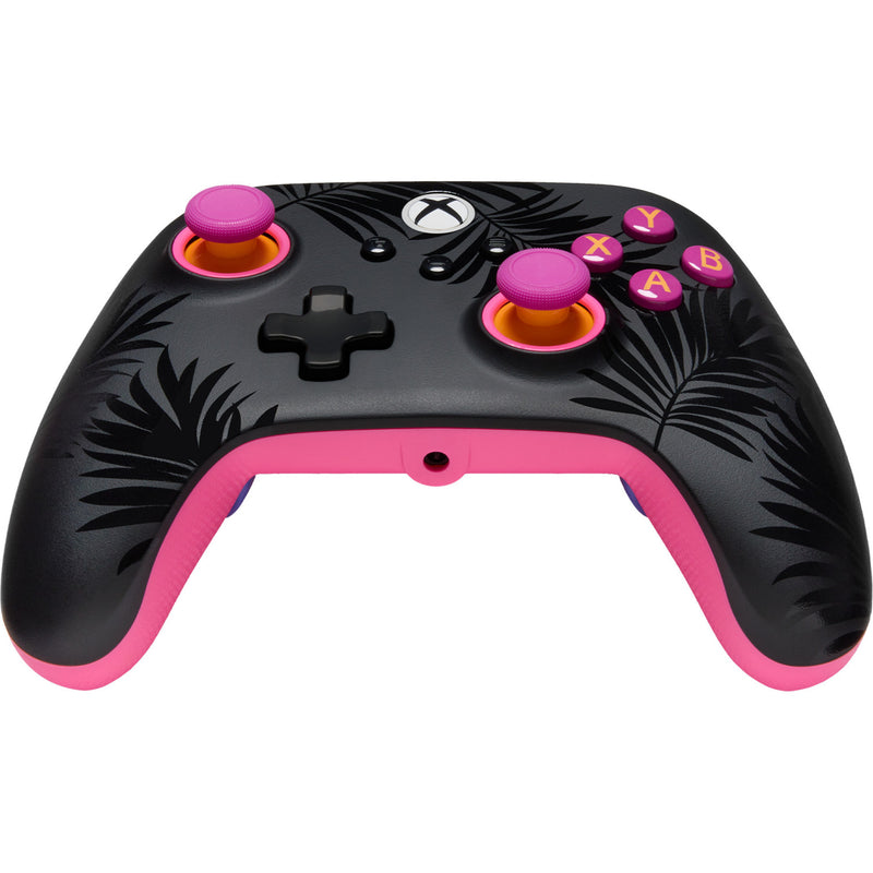 Load image into Gallery viewer, Powera advantage plus bedrade controller voor xbox series x|s - palmbomen in maanlicht (roze, xbox series x|s, xbox one, pc)

