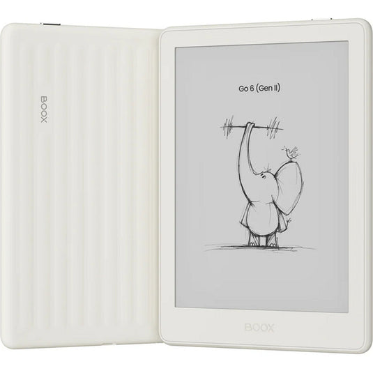 Boox go 6 (gen ii) e-reader (wit, 3 gb | 32 gb | android 11)