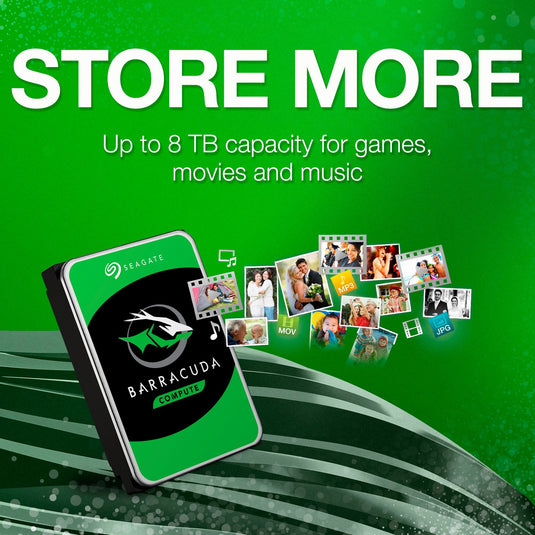Seagate barracuda 4 tb harde schijf (st4000dm004, sata 600)