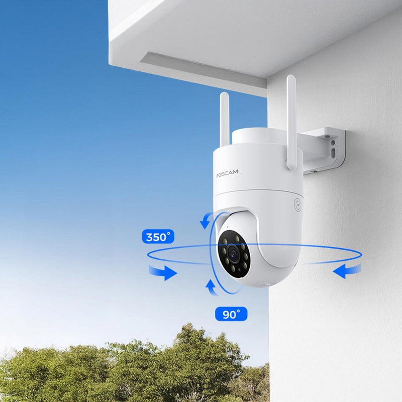 Load image into Gallery viewer, Foscam pd8, 4k 8mp dual-band wifi 6 pt beveiligingscamera (wit)
