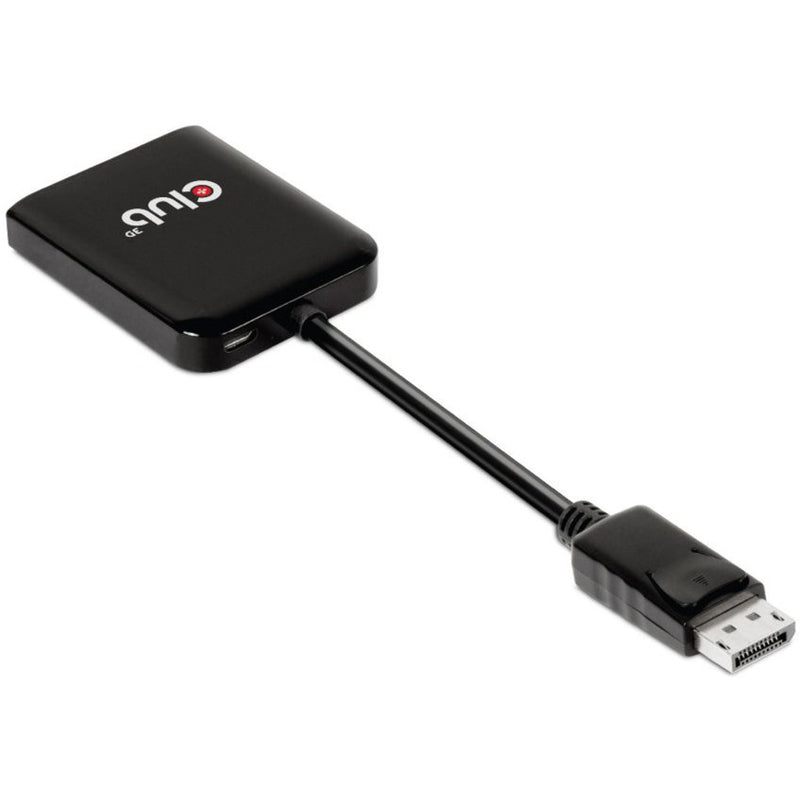 Load image into Gallery viewer, Club 3d displayport 1.4 naar 2x hdmi hub (zwart)
