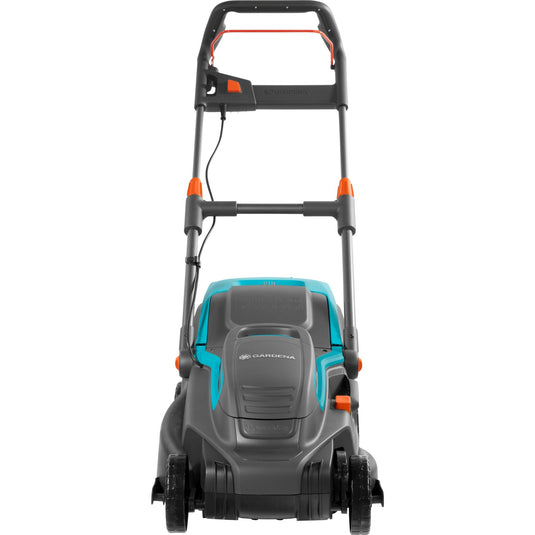 Gardena elektrische grasmaaier powermax 1800 42 (zwart turquoise, 5042-20)