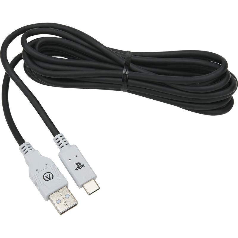 Load image into Gallery viewer, Powera usb-c-kabel voor playstation 5 (zwart wit, 3 meter)
