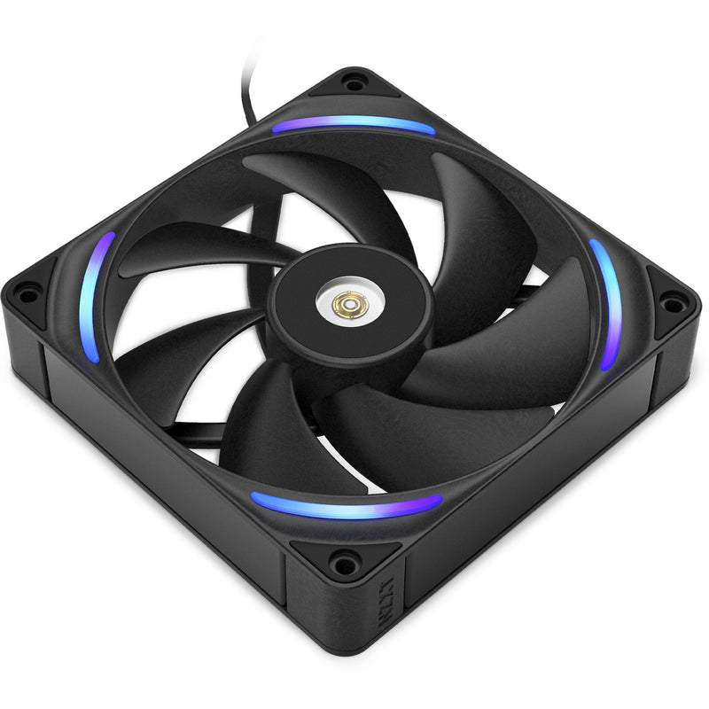 Load image into Gallery viewer, Nzxt f140x rgb case fan (zwart, 140 x 140 x 30 mm, pwm)
