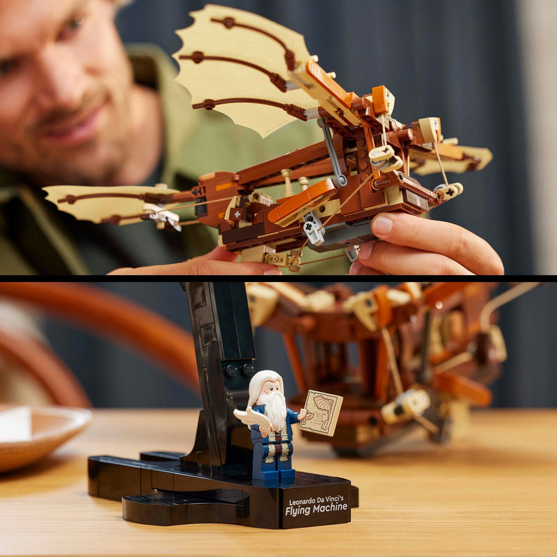 Load image into Gallery viewer, Lego icons - de vliegmachine van leonardo da vinci constructiespeelgoed (10363)
