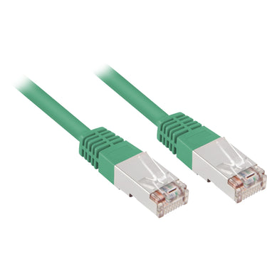 Sharkoon patchkabel rj45 cat.5e s ftp 10m (groen)