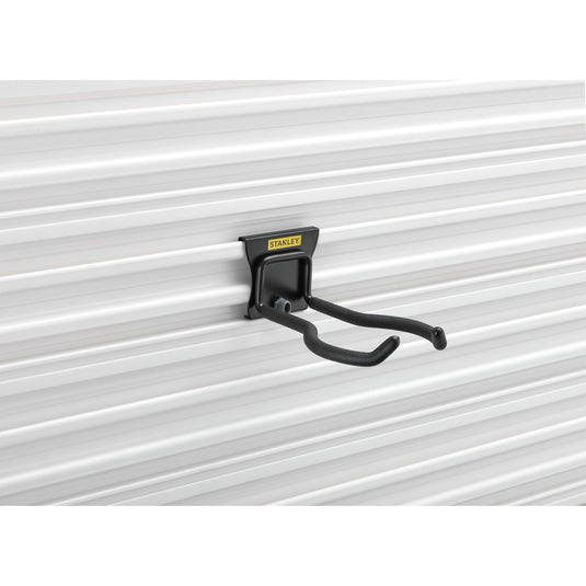 Stanley track wall - haak voor tuingereedschap houder (zwart)