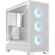 Fractal design pop 2 air rgb midi tower behuizing (wit | 1x usb-a | 1x usb-c | rgb | tempered glass)