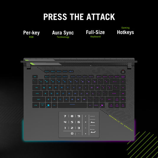 Asus rog strix g16 g614pw-rv006w 16 gaming laptop (grijs | r9 8940hx | rtx 5080 | 16 gb | 1 tb ssd)