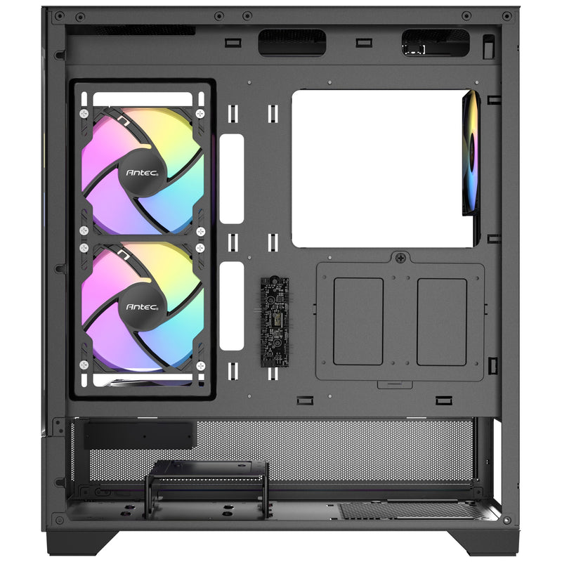 Load image into Gallery viewer, Antec cx700 argb midi tower behuizing (zwart | 1x usb-a | 1x usb-c | tempered glass)
