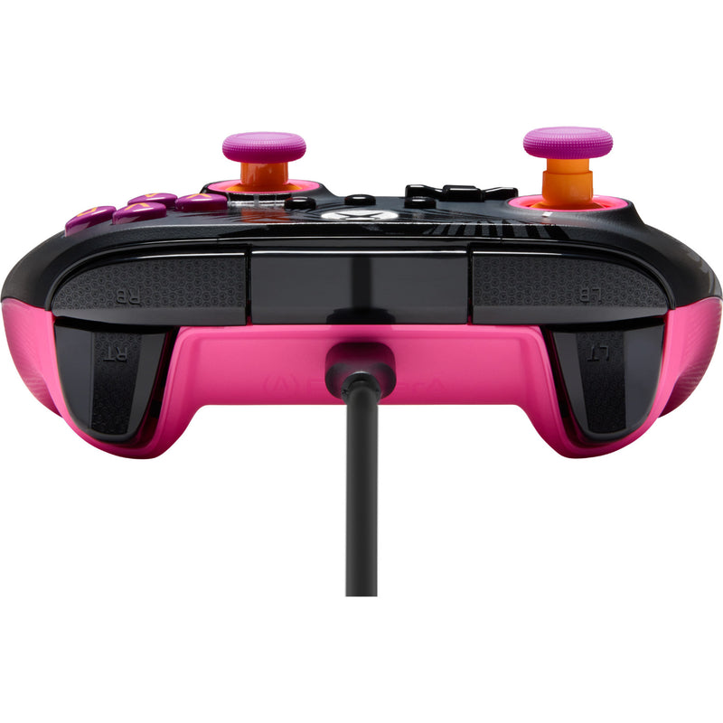 Load image into Gallery viewer, Powera advantage plus bedrade controller voor xbox series x|s - palmbomen in maanlicht (roze, xbox series x|s, xbox one, pc)

