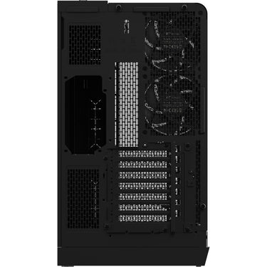 Thermaltake view 390 air midi tower behuizing (zwart | 2x usb-a | 1x usb-c | tempered glass)