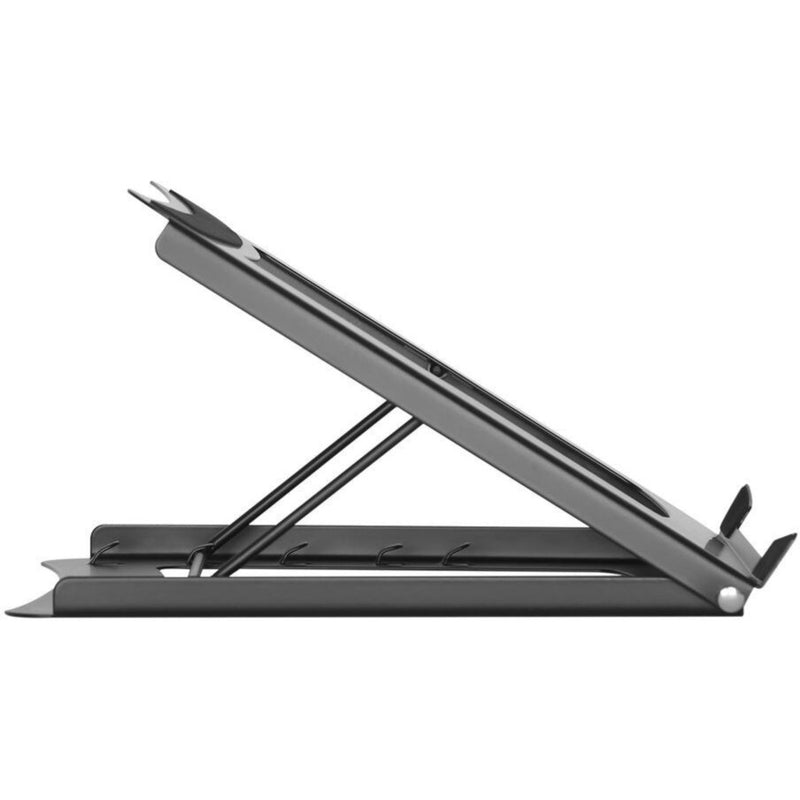 Load image into Gallery viewer, Act connectivity laptopstandaard, inklapbaar, hoogte verstelbaar in 5 standen (zwart)
