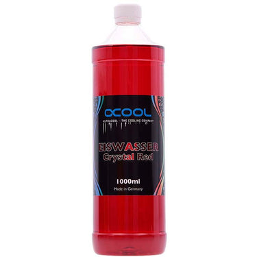 Alphacool eiswasser crystal red koelmiddel (rood, 1000 ml)