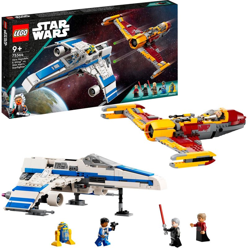 Load image into Gallery viewer, Lego star wars - new republic e-wing vs. shin hati's starfighter constructiespeelgoed (75364)
