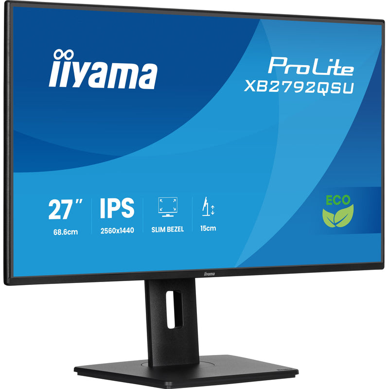Load image into Gallery viewer, Iiyama prolite xb2792qsu-b1 27 gaming monitor (zwart, hdmi, displayport, 2x usb-a, usb-b, 120 hz)

