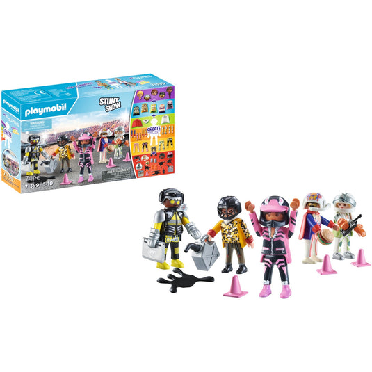 Playmobil my figures - stuntshow constructiespeelgoed (71399)