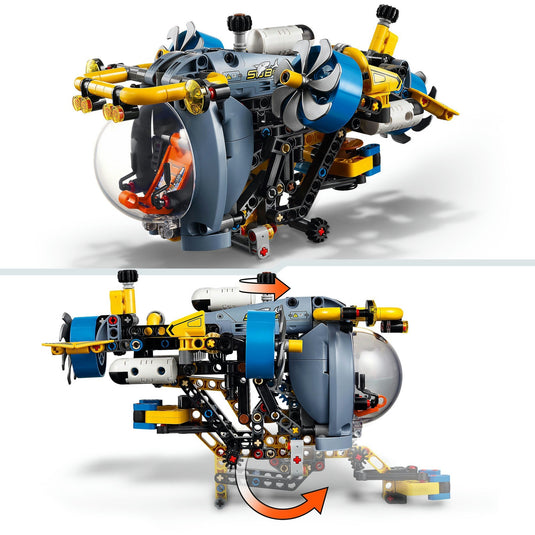 Lego technic 42201 onderzeeer voor diepzeeonderzoek
