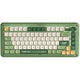 Iqunix zx75 camping wireless mechanical keyboard (groen, us lay-out (qwerty), iqunix moonstone turbo, 75%, rgb leds, hot-swappable, double-shot pbt, 2.4ghz | bluetooth 5.1 | usb-c)