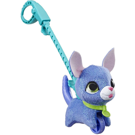 Hasbro furreal - walkalots lil' wags puppy paars pluchenspeelgoed