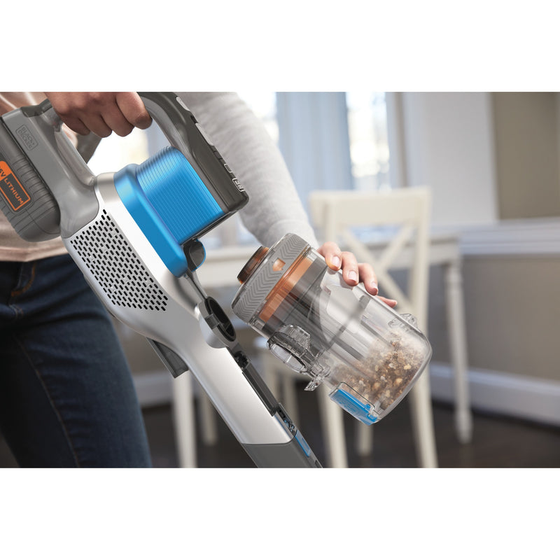 Load image into Gallery viewer, Black+decker 36v 4-in-1 steelstofzuiger (lichtblauw grijs)

