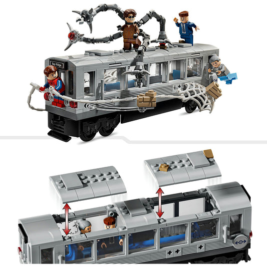 Lego ® marvel spider-man vs. doc ock metroscène - 76321